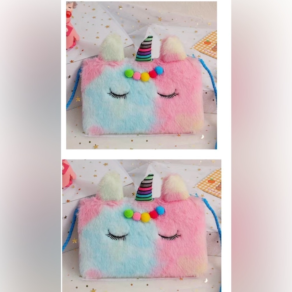 2/$12 Brand New Unicorn Tie Dye Kids' Bag